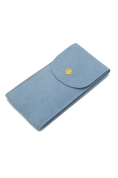 Choice B-Blue Embers Watch Bag Blue Black Flannelette Gift Bag Travel Storage Case Durable Portable Watch D