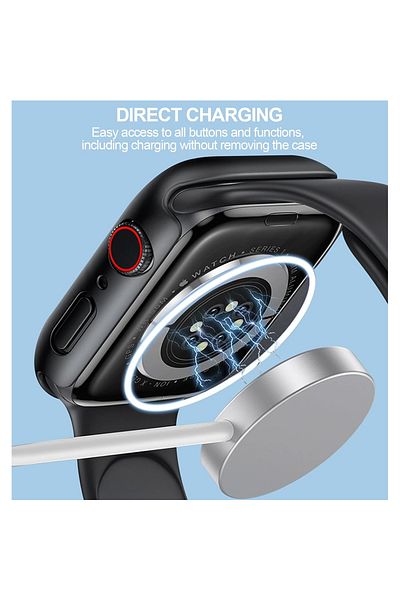 Choice Series 10 46mm Black Tempered Glass Case for Apple Watch Series 10 46MM 42MM Ultra 3 2 9 8 49MM 45MM