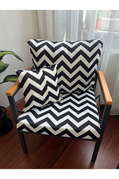 MADAMİNCİ Bahçe Balkon Mobilya Minder Kılıfı 55/60 Ölçülerde (8ADET MİNDER KI...