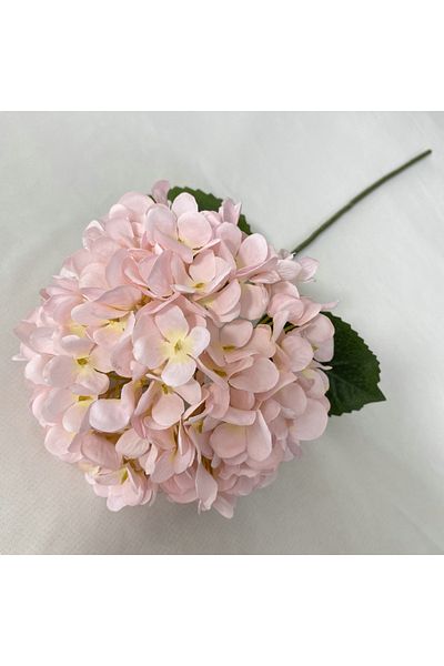Choice 1pcs Light pink Artificial Flowers Cheap Silk Hydrangea Bride Bouquet Wedding New Year Decoration H