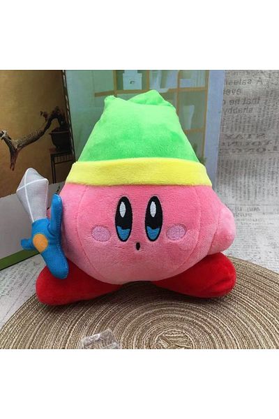 BANDAI A Anime Kirby Plush Toys Kawaii Cute Pink Peluche Cartoon Soft Stuffed Animal Doll Fluffy Pillow Ho.