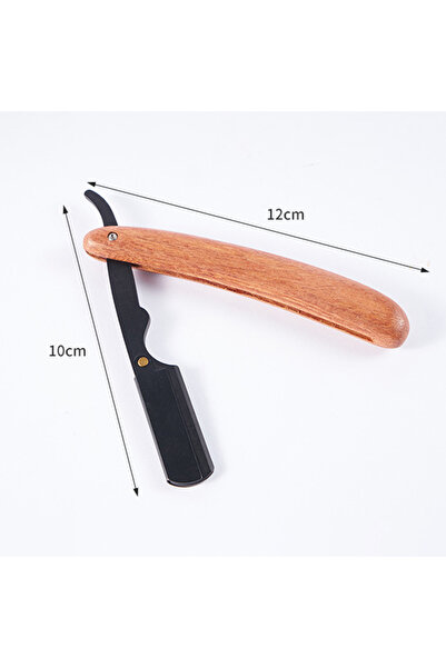 Choice ماكينة حلاقة اللحية الذهبية القابلة للطي من خشب الورد، ماكينة حلاقة ال...