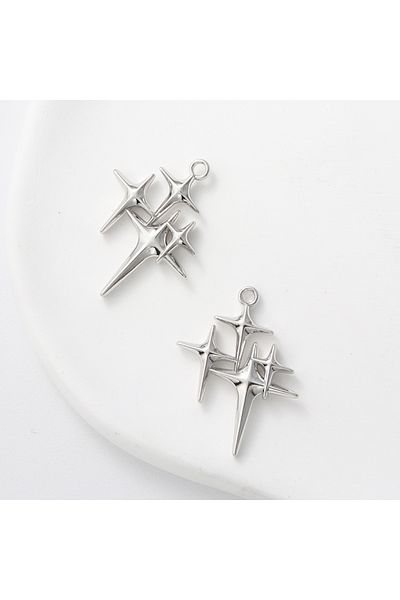 Choice B2330 10pcs Fashion Polaris Enamel Charms Beautiful Romantic Star Pendants For Making Handmade DIY J