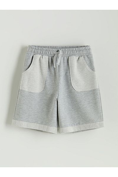 LC Waikiki New Season Girls' Shorts with Elastic Waist - S5L295Z4