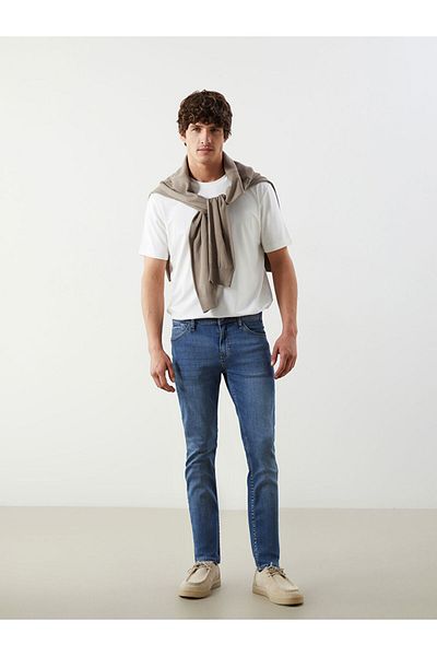 LC Waikiki Νέα σεζόν 750 Slim Fit Ανδρικό Jean Παντελόνι - S5O383Z8