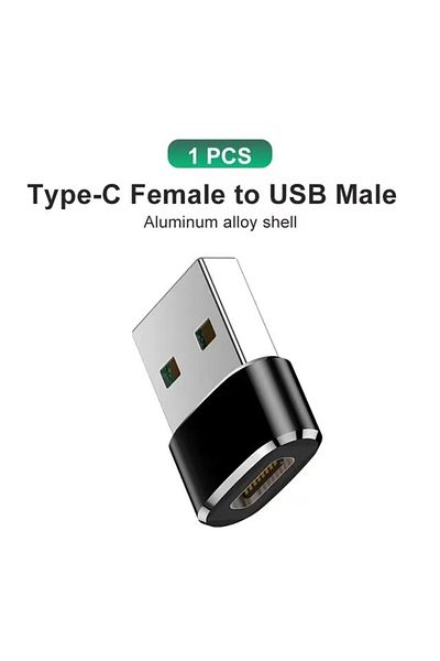 Choice 1 × محول USB إلى النوع C من النوع C إلى USB 3.0 USB-C 3.1 ذكر OTG موصل بيانات أنثى لجهاز MacBook Pr