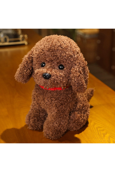 Choice1 22cm more dark 22cm Creative Realistic Teddy Dog Lucky Simulation Dog...