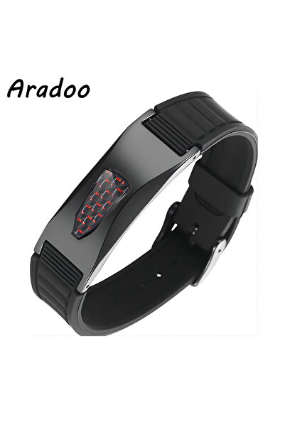 Choice1 سوار التوازن B-GJ001BBR ARADOO المصنوع من ألياف الكربون والسيليكون لل...