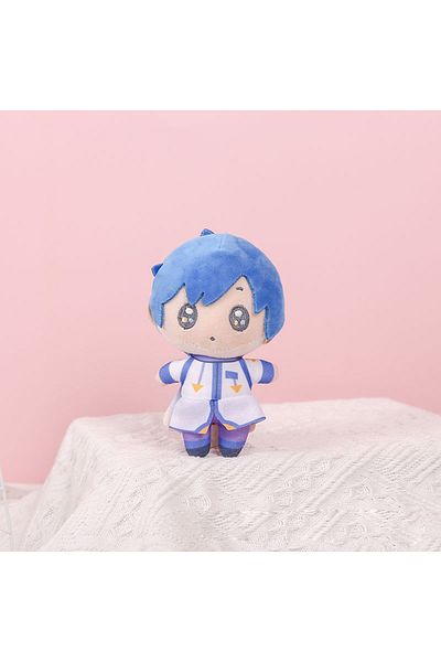 Choice 14cm D New Hatsune Miku Plush Keychain 14cm Anime KAITO MEIKO Series Len Rin Cute Soft Stuffed Doll