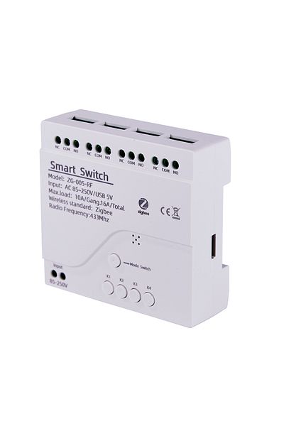Choice Ac85-250v 4ch Zigbee Tuya Smart Home Relay Module 85-250v Relay Ac Dc 7-32v 85-250v Works Alexa Goog