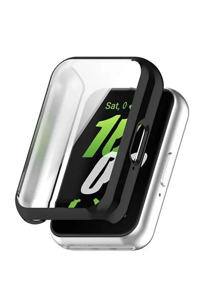 Choice black Case For Samsung Galaxy Fit3 Screen Protector TPU Full Coverage Protective Cover For Samsung G