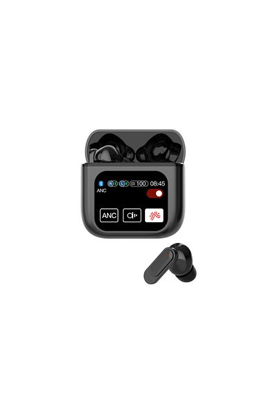 Choice black SE60 High quality Touch Screen ANC Wireless Earphones TWS Noise Cancelling Earbud Bluetooth 5.