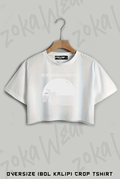 ZOKAWEAR The Neighborhood Wipe Out εμπριμέ μπλουζάκι μεγάλου μεγέθους