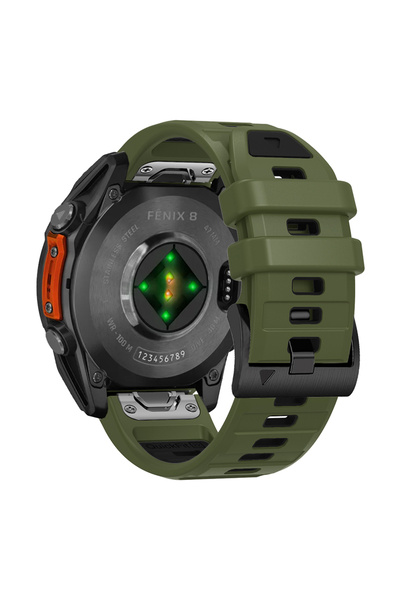 Choice QuickFit 22mm Army Green Black QuickFit 22mm 26mm Fenix8 Watch Band For Garmin Fenix E 8 47mm 51mm 7