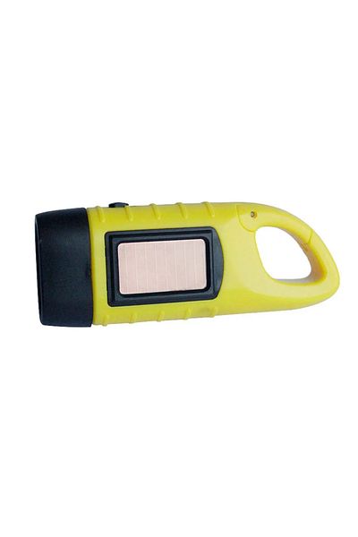 Choice yellow Portable LED Flashlight Tent Light Hand Crank Dynamo Solar Power Torch for Outdoor Camping Hi