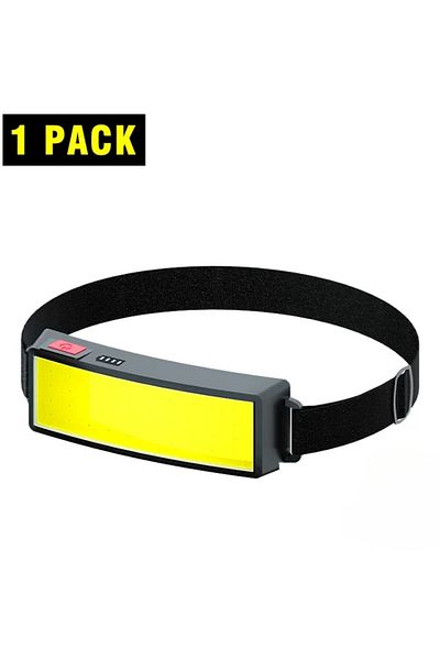 Choice package A COB 180° Floodlight LED Headlamp FlashlightFlashlight 3 Modes Built-in USB Rechargeable Ba