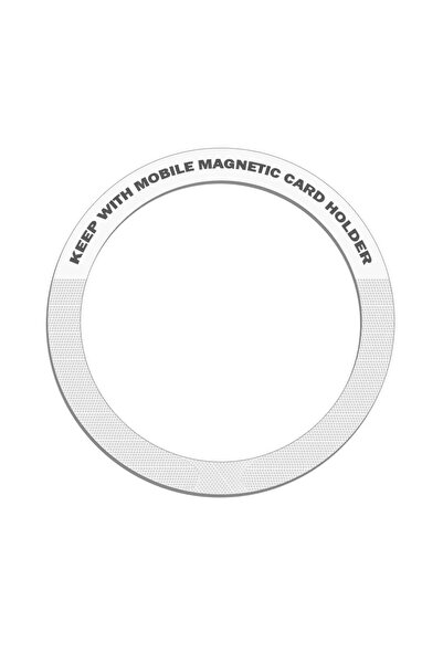 Choice حلقة على شكل O بيضاء من قطعة واحدة لشاحن Magsafe اللاسلكي المغناطيسي ل...