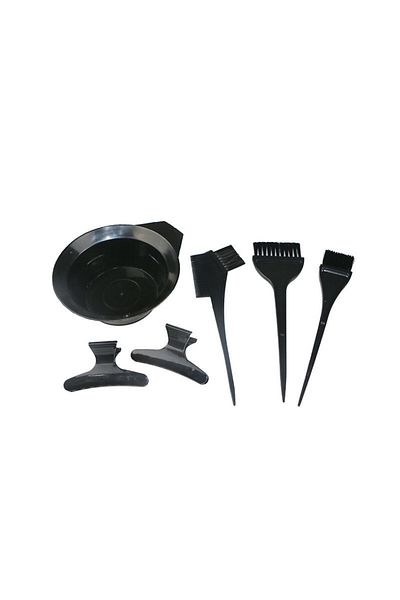 OEM Set pensulă și bol pentru vopsirea părului, negru