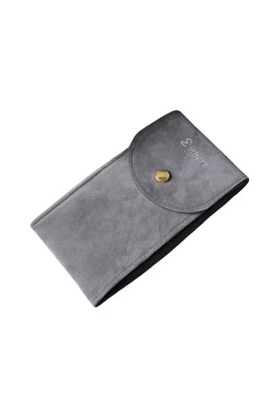 Choice B-Gray Embers Watch Bag Blue Black Flannelette Gift Bag Travel Storage Case Durable Portable Watch D