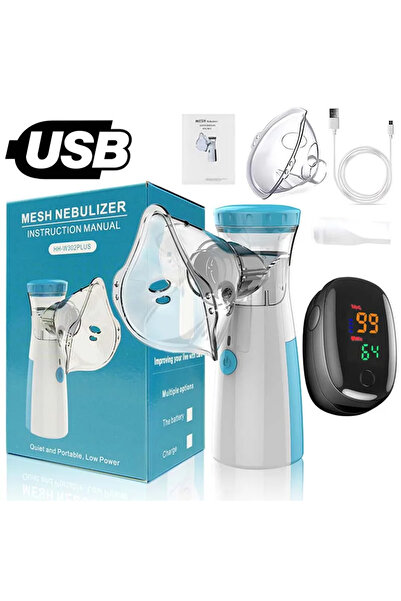 Choice1 Mode 6 Portable Nebulizer Humidifier Medical Silent Mesh Nebulizer Handheld Asthma Inhaler Atomizer