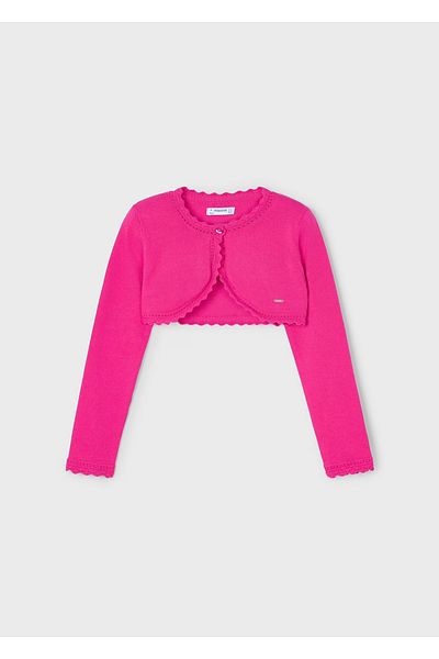 MAYORAL Girl's Bolero Cardigan Fuchsia