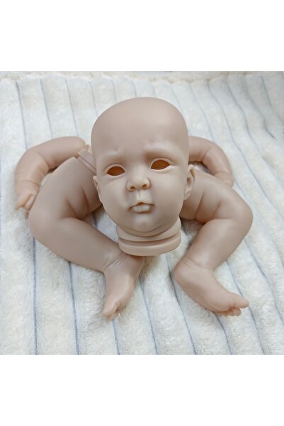 Choice مجموعة دمى غير مطلية بعيون زرقاء من MRB مقاس 18 بوصة، مجموعة دمى ريبورن من Jocy، غير مكتملة وغير مطلية، حقيقية