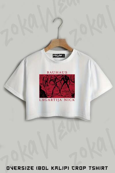 ZOKAWEAR Bauhaus Gušter Nik Got Gotički Bela Lugosijev Mrtvi Štampano Oversiz...