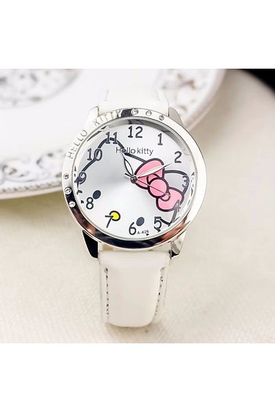 Miniso 2 Hello Kitty Sanrio Kids Quartz Watch Women Children Casual Waterproof Kawaii Cartoon Watches Fash.