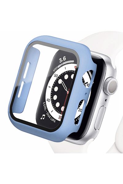 Choice Series 7-8-9 41mm Ice Blue 7 Tempered Glass+cover For Apple Watch Accessories 45mm 41mm 44mm 40mm 42