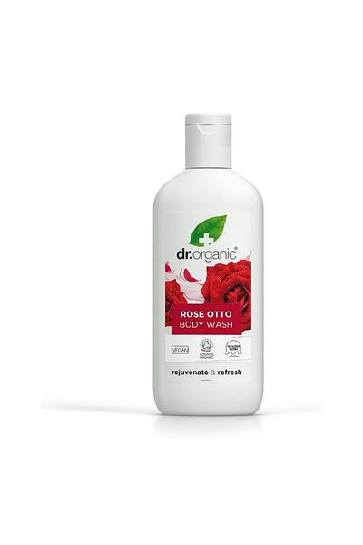 Dr. Organic Gel de dus bio trandafiri Dr.Organic 250ml