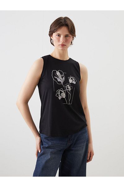 LC Waikiki Crew Neck Printed Women's Athlete