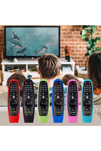 Choice حافظة جهاز التحكم عن بعد من السيليكون الناعم باللون الأخضر لتلفزيون LG الذكي Magic AN-MR650A600 20GA 19BA بديلة