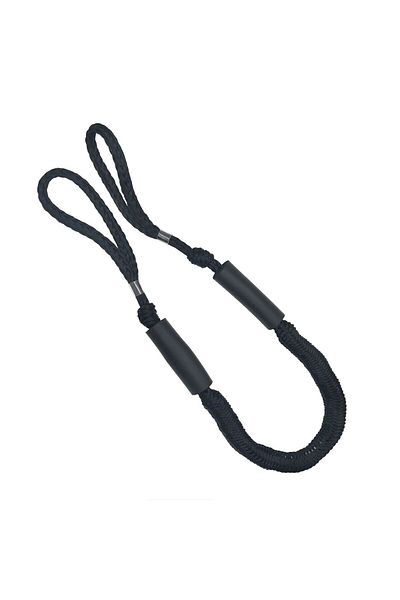 Choice Black-1Pack Bungee Dock Line Mooring Rope Anchor Buddy Boat Accessories for Jetski, Kayak, Pontoon