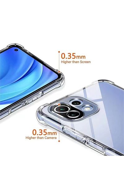Choice جراب شفاف بسمك 1.5 مم مع وسادة هوائية لهاتف Xiaomi 11 Lite NE 5G لهاتف Xiaomi Mi 11 Lite 12S 12X 11T 12T 13 1