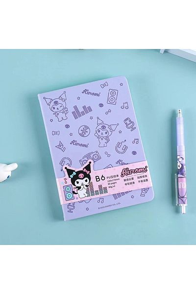 Choice1 Kuromi Kawaii Anime Cinnamon Roll My Melody Notebook Diary notebook Cute student stationery School s