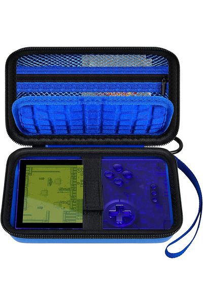 Choice Blue Hard Case Compatible with Analogue Pocket Handheld Game Console, Portable Mini Game Player Stor