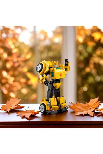 Choice No box 950pcs 950PCS yellow robot truck car toy building block truck deformation Autobot deformation