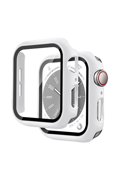Choice 44mm series 654SE White Glass+Cover For Apple Watch case 46mm 44mm 40mm 45mm 41mm 42mm 38mm Screen P