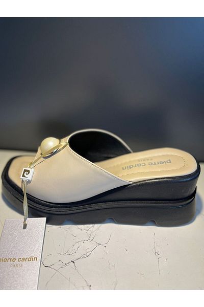 Pierre Cardin @ Pc-7529 Wedge Heel Slippers
