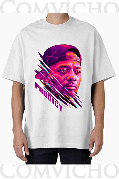 COMVİCHO تي شيرت مطبوع بتصميم praddıgy v1 للجنسين