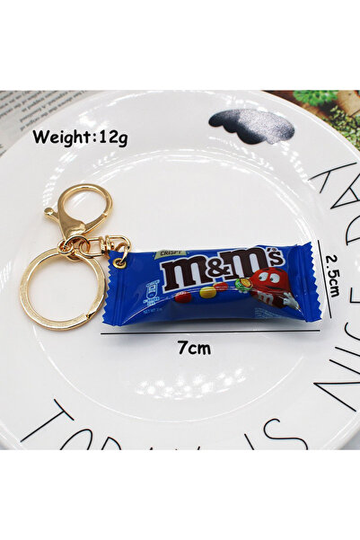 Choice سلسلة مفاتيح على شكل حبة شوكولاتة على شكل حبة شوكولاتة صغيرة ...