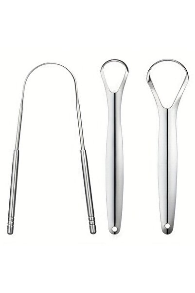 Choice1 3 قطع من مكشطة اللسان المصنوعة من الفولاذ المقاوم للصدأ على شكل حرف U...