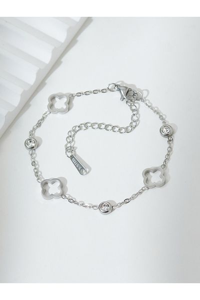 Choice 4 1pc Lucky Luxury Fashion Flower Decor Bracelet For Women For Daily Decoration Gifts for Friends .