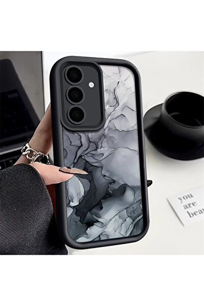 Choice For Samsung S23 A408 Black Marble Pattern Case For Samsung Galaxy S25 ...