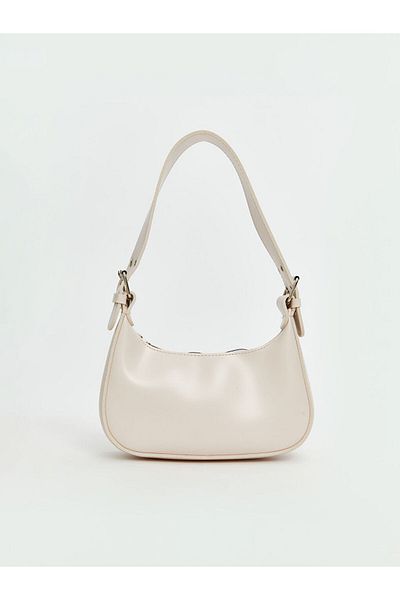 LC Waikiki Lcw Accessories Pink Leather Look Women's Baguette Bag