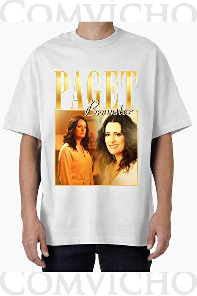 COMVİCHO تي شيرت مطبوع بتصميم Paget v1 للجنسين