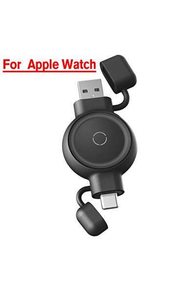 Choice1 شاحن لاسلكي مغناطيسي للساعات من فيكيفون، أسود اللون، 2 في 1، متوافق م...