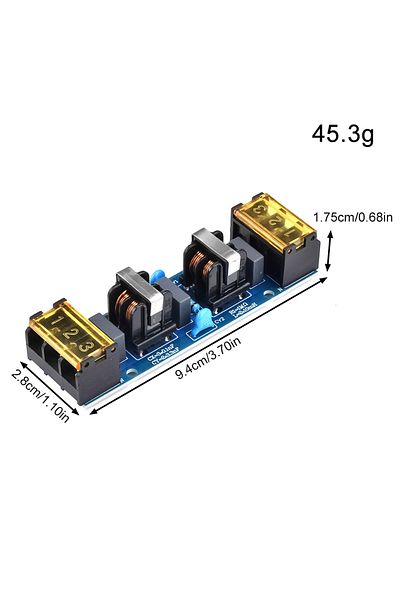 Choice 6A AC 110V 220V 6A 25A EMI Filter 2-stage Electromagnetic Interference Suppressor Common Power EMC A