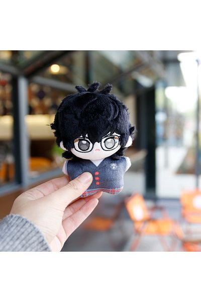 Choice 10CM JOKER 10cm Cosplay Anime Persona Plush Toy Joker Yuuki CROW Makoto Soft Starfish Body Squeaking