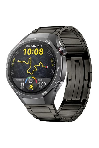Choice Huawei GT5 5Pro 46mm Titanium Grey 22mm Luxury Titanium Strap for Huawei Watch GT 5 Pro 46mm Metal B